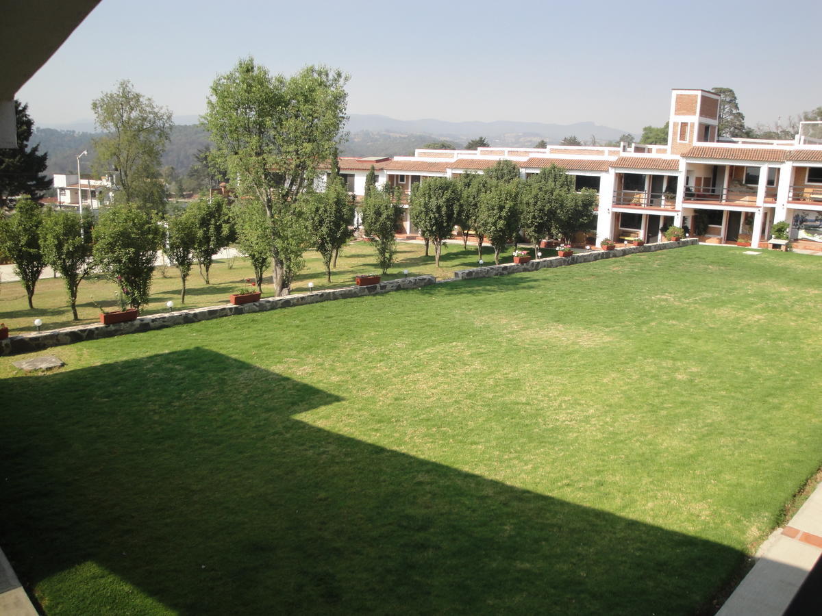Hotel Los Sauces Villa Del Carbon Exterior foto